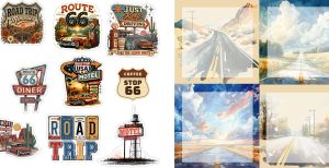 Route 66 Journal Set 0826
