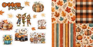 October Vibes Journal Set 1026