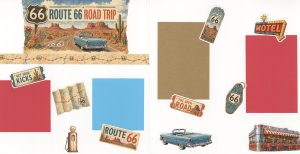 Route 66 Road Trip Print & Cut 0926