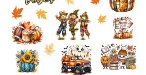 October Vibes Stickers