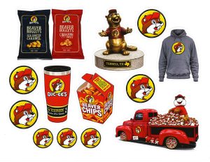 Buc-ee's Products Stickers