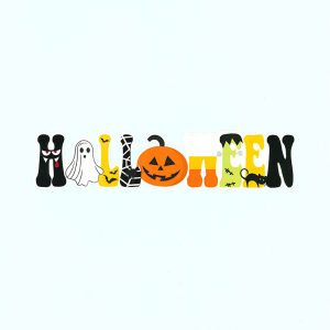 Halloween Printed Title