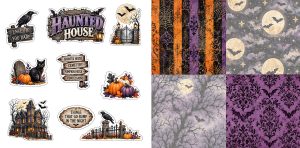 Haunted House Journal Set 1026