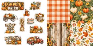 Pumpkin Patch Journal Set 1026